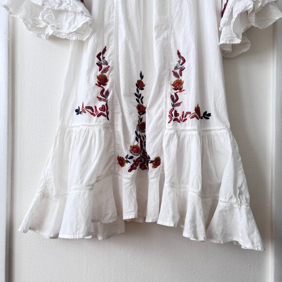 Free People Pavlo Cotton Embroidered Mini Dress - Picture 5 of 8